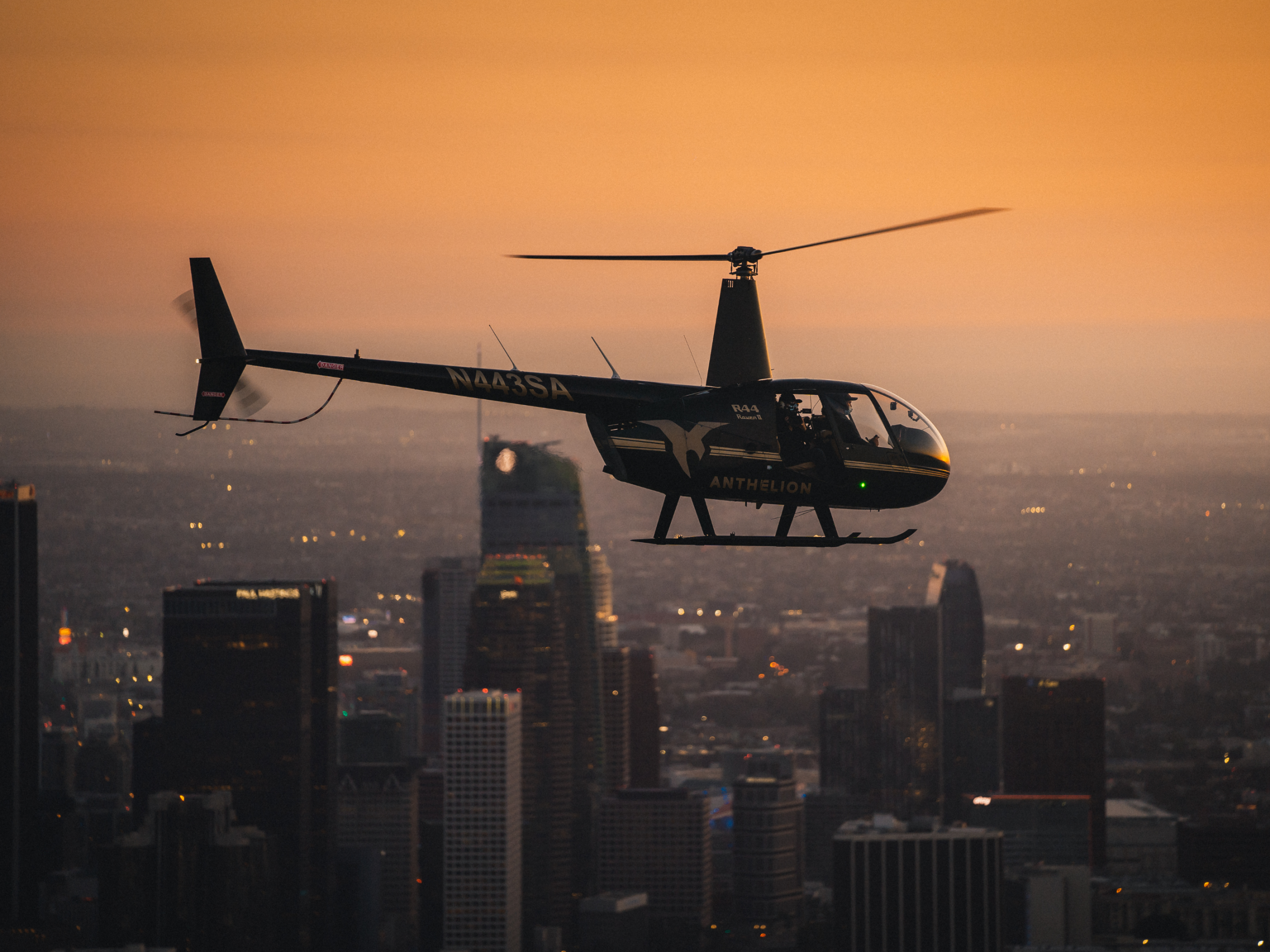 Helicopter Night Tour in Los Angeles